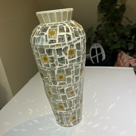 Nice vintage flower mosaic vase - Picture 9 of 9